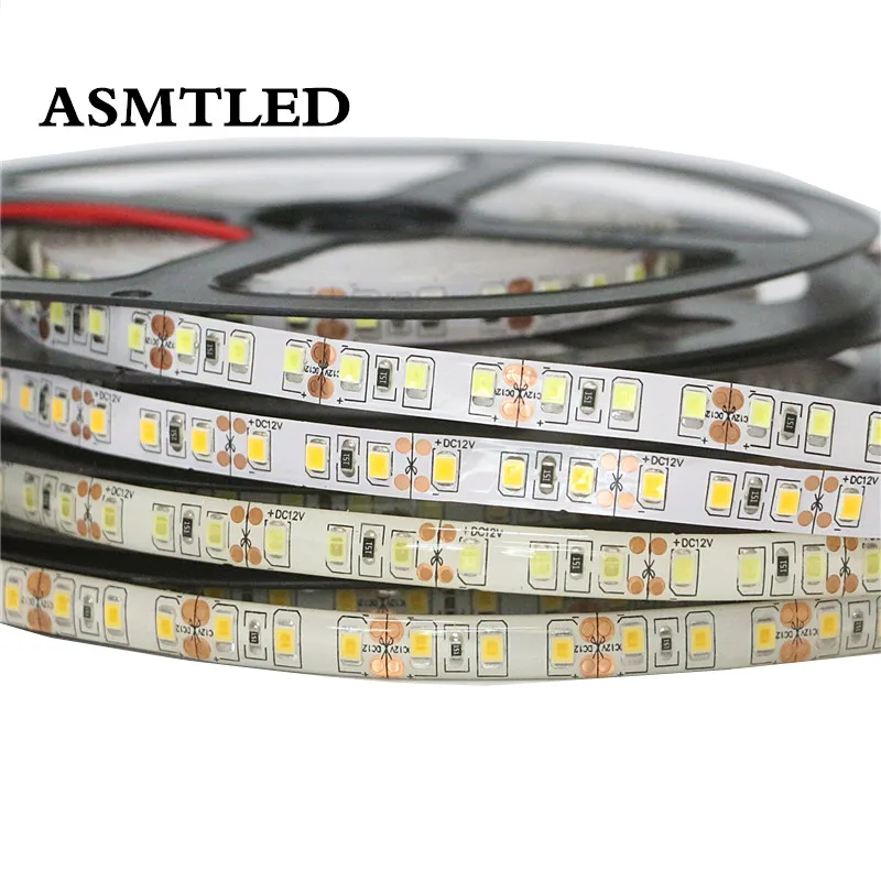 5 м/лот SMD 2835 Водонепроницаемая светодиодная лента RGB настольная лампа DC 12V гибкое