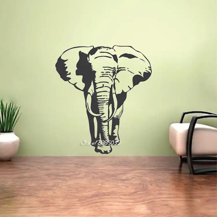 Mural wall sticker removable vinyl 