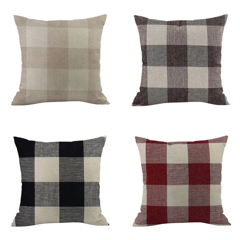 

ISHOWTIENDA Geometric Patterns Cushion Cover Square Pillow Case Home Decor square printed polyester / cotton