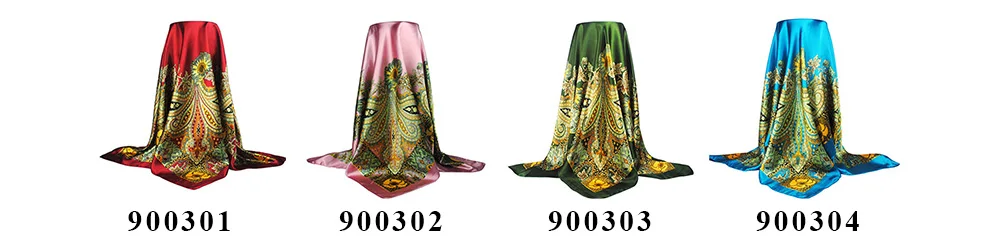 Square Silk Scarf (8)