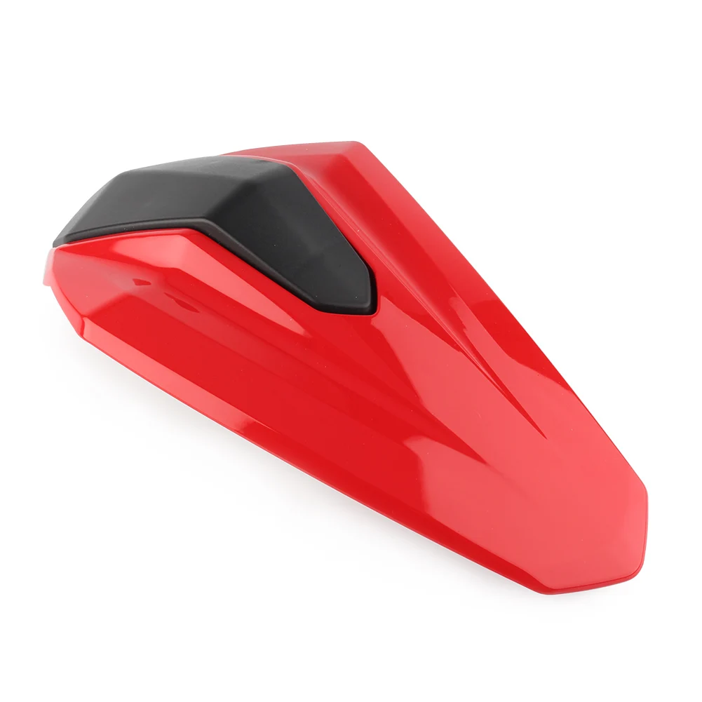 Motorcycle Rear Pillion Passenger Cowl Seat Back Cover Fairing Part For Kawasaki Ninja 400 - Цвет: Красный