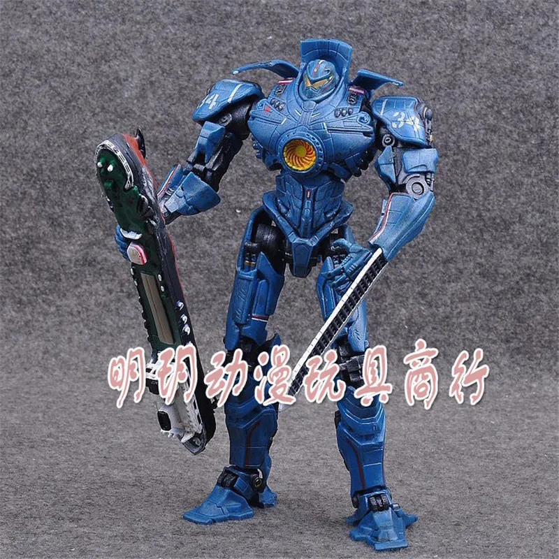 Pacific Rim Jaeger Gipsy Danger Hong Kong Brawl PVC Action figure NECA