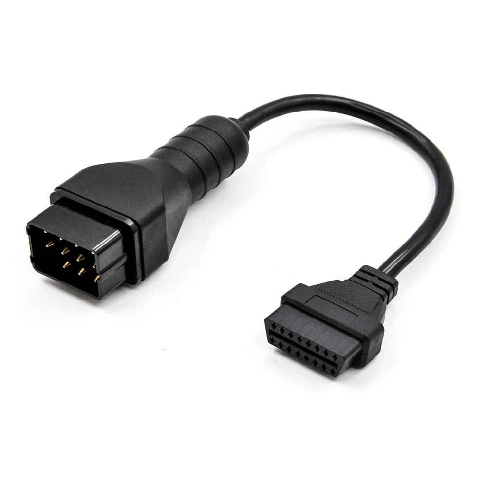 10 шт. Новое поступление для Renault 12 Pin к OBD 2 16 Интерфейс удлинитель автомобильный