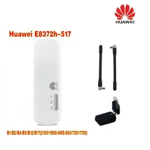 Huawei E8372h-517 LTE FDD MiFi modem stick plus 2pcs antenna and usb rotating adapter