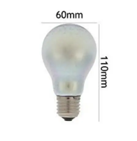 E27 3D светодиодный ретро Edison декоративная лампа накаливания светодиодный фейерверк RGB креативный декоративный светильник AC85-265V ST64 G95 G125 - Цвет: A60