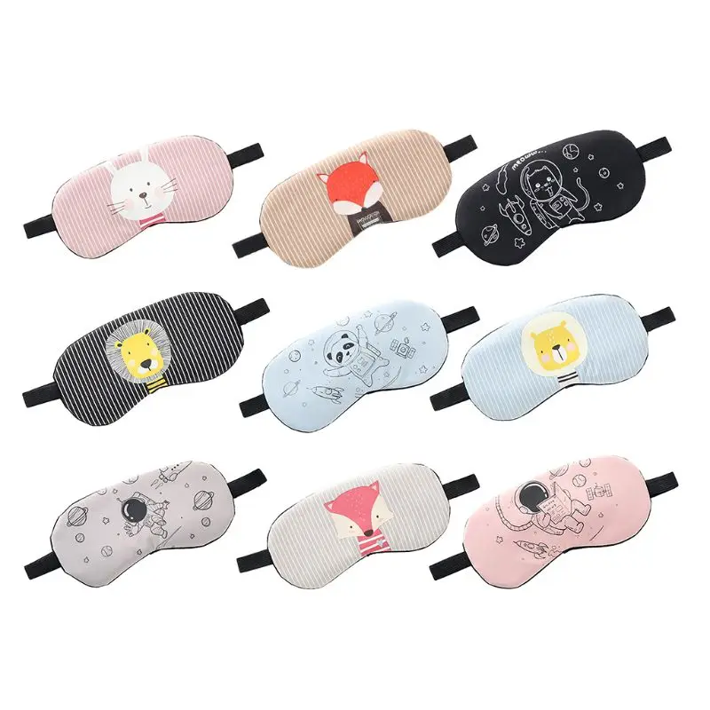 

1PC 18 Styles Cartoon Hot Cold Relaxing Face Eye Care Ice Gel Mask Sleeping Eye Mask Eyepatch Shade Comfort Cover Colorful