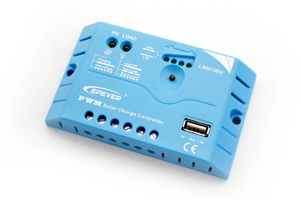 12V зарядное устройство для работы солнечной батареи pwm epever EP LandStar series LS0512E 5A новое
