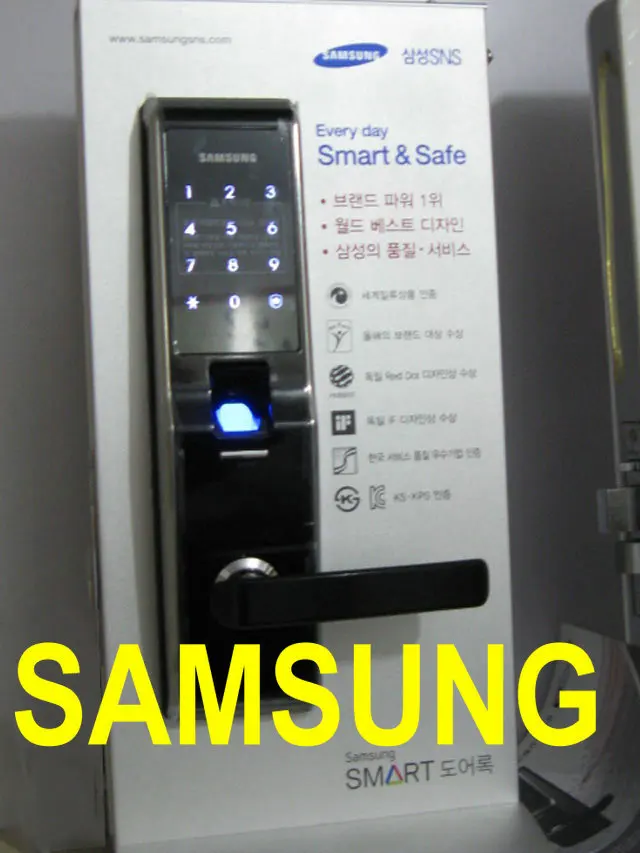 Samsung Fingerprint Digital Door Lock