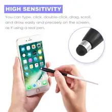 2 шт тонкий сменный емкостный сенсорный экран Стилус для iPhone для