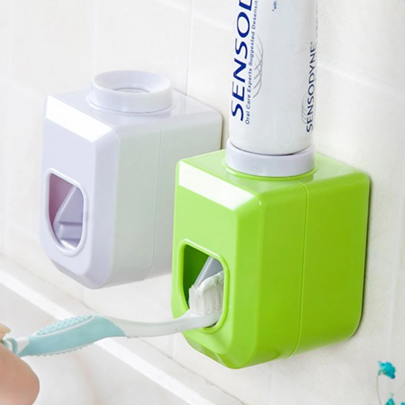 Hands Free Автоматический зубная паста диспенсер для зубной пасты выдавливает настенное крепление держатель зубной пасты аксессуары для ванной комнаты
