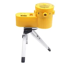 Регулируемый пластиковый многофункциональный лазерный нивелир инструмент с треногой полезный вертикальный горизонтальный измерительный инструмент