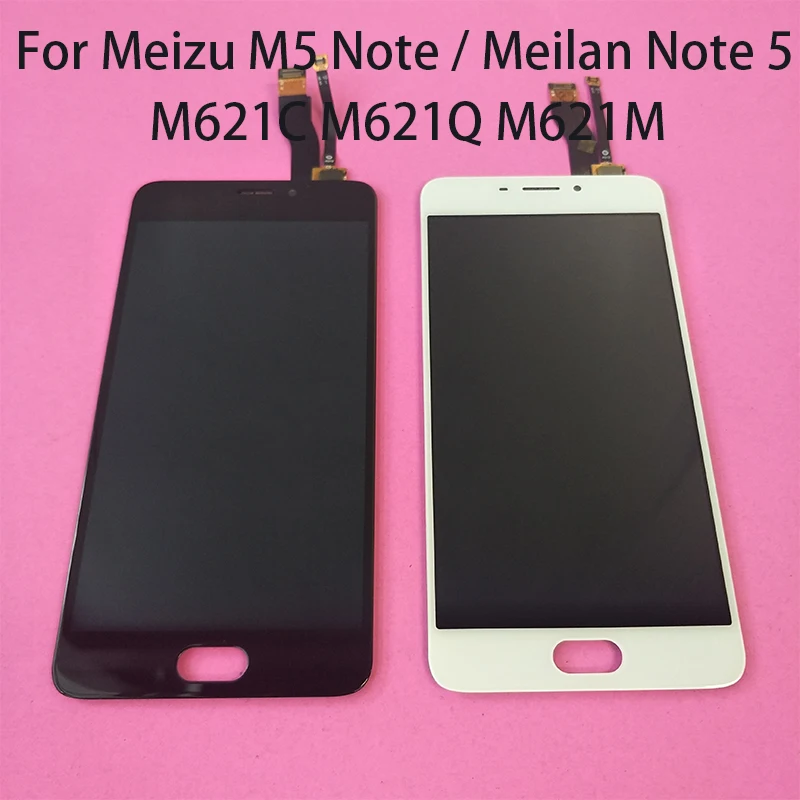 5 &quotНовый для Meizu M5 Note/Meilan Note M621C M621Q M621M Полный ЖК-дисплей + кодирующий