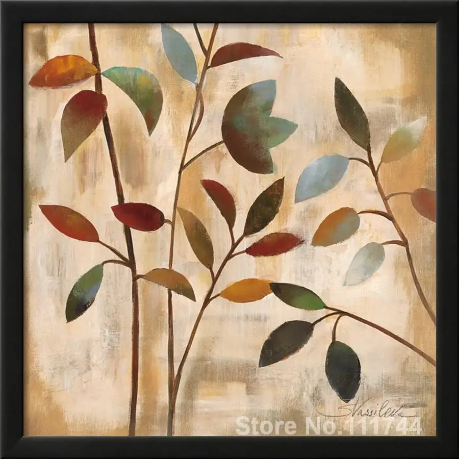 

Canvas art abstract Branches at Sunrise I Silvia Vassileva Paintings home decor Handmade High quality