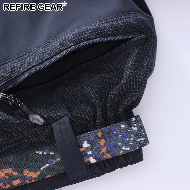 ReFire Gear otoño Quick Dry Soft Shell pantalones hombres impermeables deportes al aire libre senderismo pantalones escalada pesca pantalones 5XL ReFire Gear otoño Quick Dry Soft Shell pantalones hombres impermeables deportes al aire libre senderismo pantalones escalada pesca pantalones 5XL