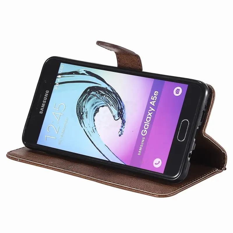 Чехол для samsung Galaxy A5 крышка чехол samsung Galaxy A5 A520F кожаный чехол-книжка с отделениями для карт чехол s для samsung A5 A510 A510F