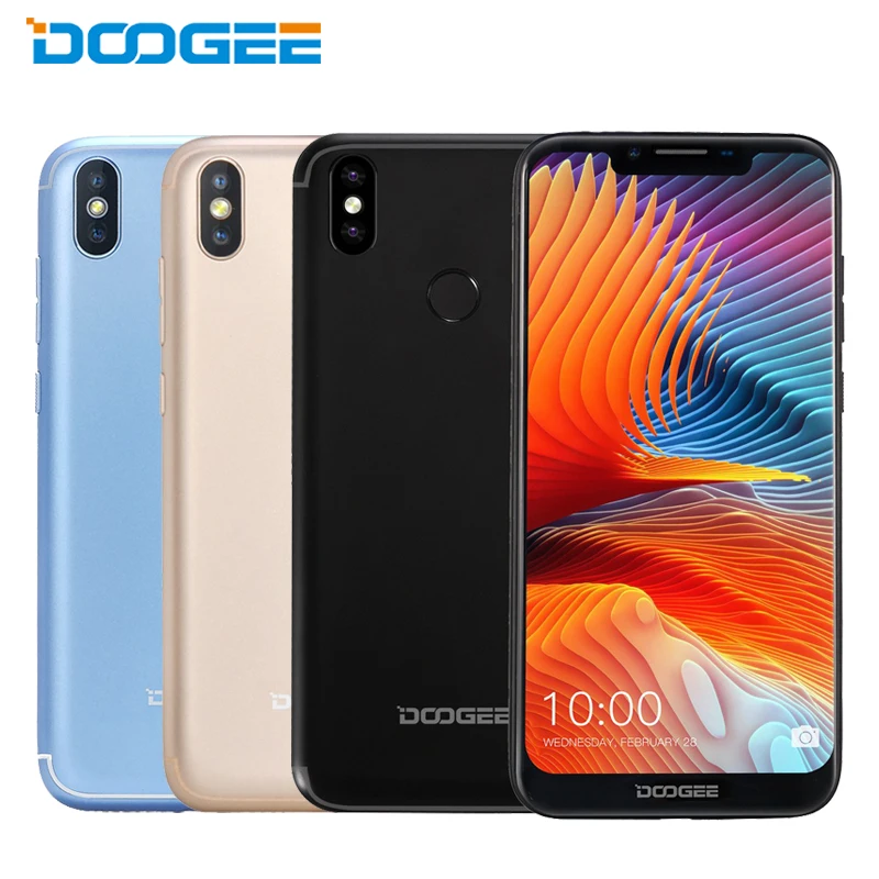 Оригинальный DOOGEE BL5500 Lite мобильный телефон 6 19 дюймов 2 Гб ОЗУ 16 ПЗУ MT6739WA