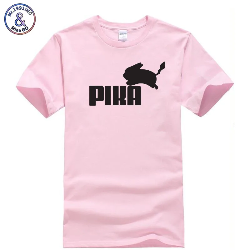 

Digimon Pokemon T Shirt Women/Men Fashion funny Pikachu boy girl Cartoon Anime T-Shirts Brands print cotton Short Sleeve Tees