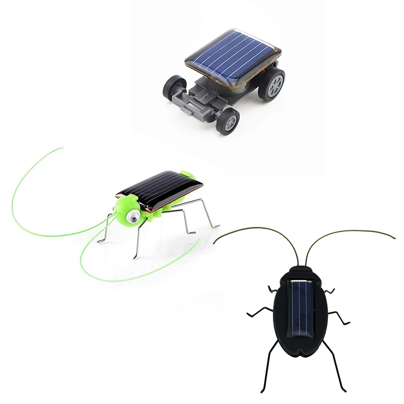 DIY Mini Solar Powered Robot Solar Toy Vehicle Educational Solar Power