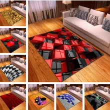 3D креативный серый ковер для гостиной спальня Большие размеры ковры ресторанный коврик ковер для детской комнаты красочный Коврик для гостиной tapete