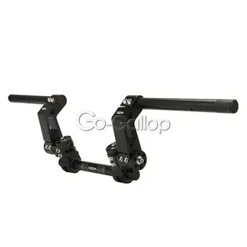 

125cc 7/8" Black Motorcycle Scooter Adjustable Steering Handle Bar System