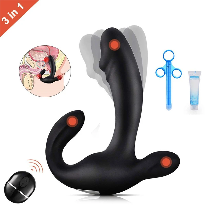 Vibrator Sex Toys for Woman Prostate Massage Products Silicone Butt Plug Male Anal Shower Magic Wand Tail | Красота и здоровье