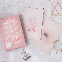 30 шт./компл. Kawaii розовая фантазия открытка "Мечты"/поздравительная открытка оповещения о сообщениях(в том числе карты/Рождество и подарок на год