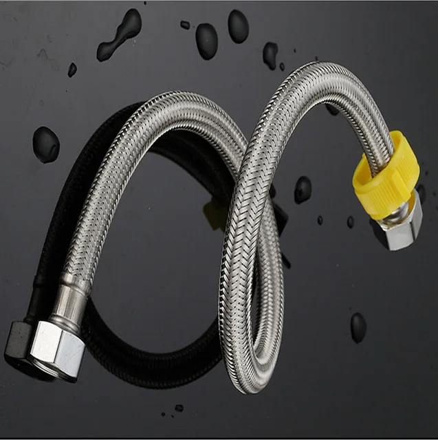 304 stainless steel Weave The Water Inlet Pipe Tap Water Inlet Pipe The