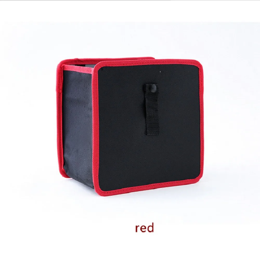 Удобная автомобильная мусорная банка портативный приводной ящик Премиум подвесная мусорная корзина стайлинговая, для сидения автомобиля дропшиппинг - Название цвета: Красный