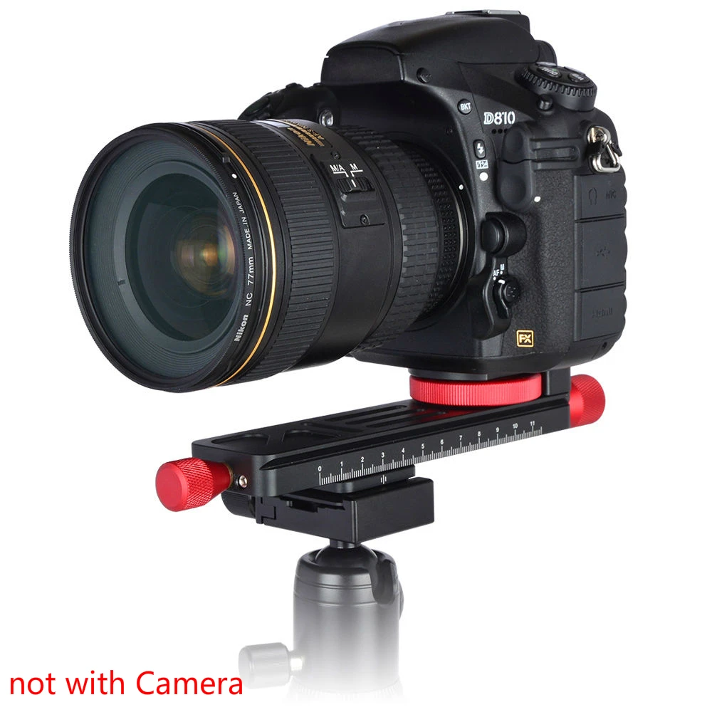 Macro Focus Rail Slider Gear Control 115mm Fine Adjustment for DSLR Camera 