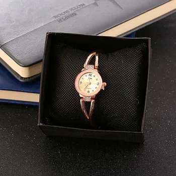 

2020 Gold Small Dial Alloy Quartz Watch Manufacturer Direct Sales Temperament Bracelet Stainless Steel Mesh Belt