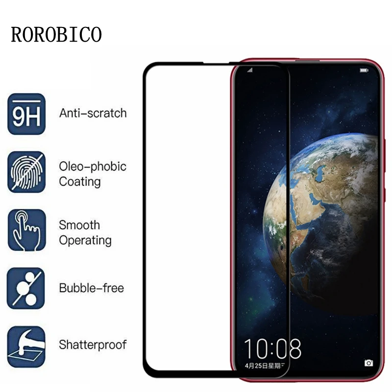 Rorobico для Huawei Honor Magic 2 полный охват защитный закаленное Стекло 4G Экран протектор