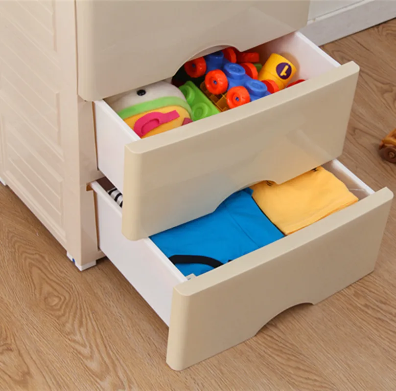 Plastic Organizer Drawer 5 Layers Drawers For Clothes Organizer