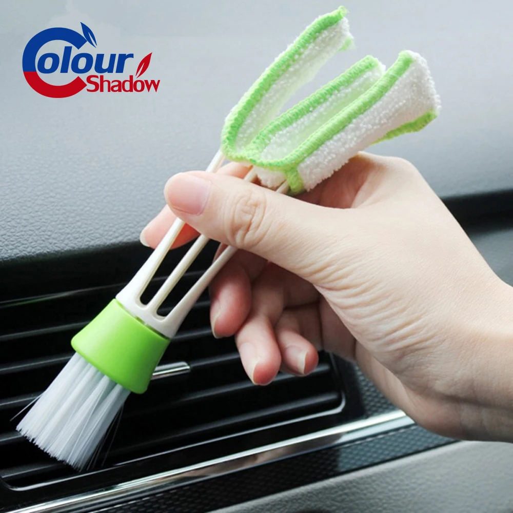 Keyboard Clean Seat Gap Car Air Outlet Vent Brush Dust Cleaning Tools Internal Cleaner Interior Accessories Cleaning Brush