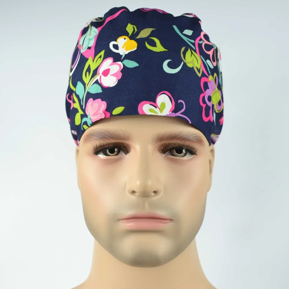 Matin surgical caps for male doctors scrub Hat 100 Cotton free