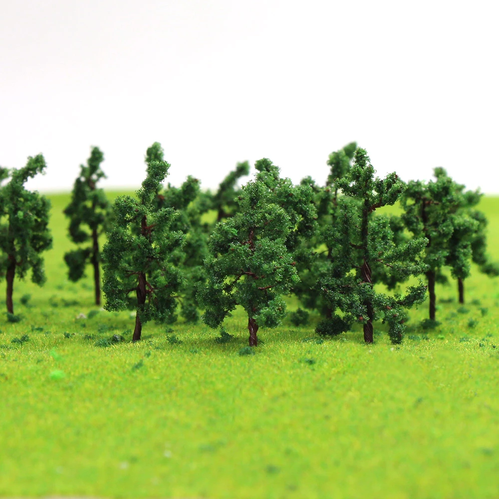 n scale trees