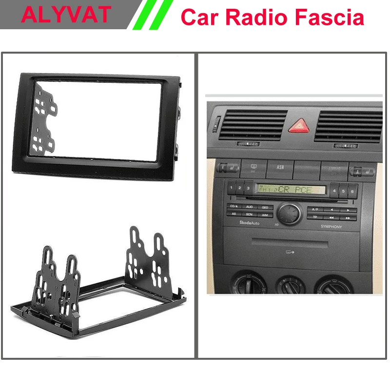 Top quality font b Car b font font b Radio b font Facia Frames for SKODA