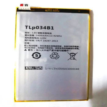 

TLp034B2/ TLp034B1 3400mAh Battery For Alcatel One Touch Onetouch Hero N3 TCL Y910 Y910T With Tools for gift