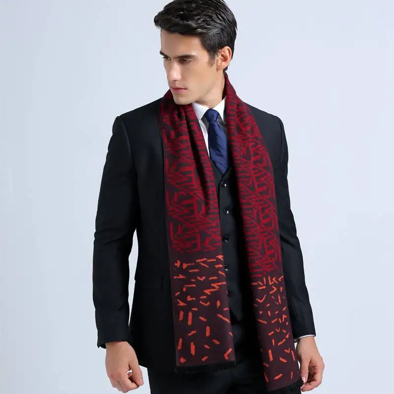 Wholesale Winter Autumn Cotton Scarves England Style Men Business Scarf font b Tartan b font Foulard