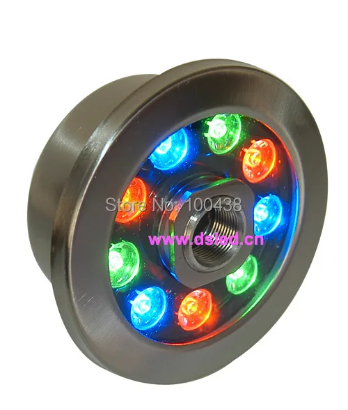 

CE,IP68,Stainless steel, 9W RGB LED pool light,RGB LED fountain light,DS-10-36 9X1W,12V DC,RGB color change,2-year warranty