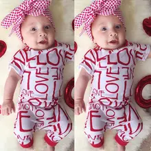 Cute Newborn Baby Girl Clothes Short Sleeve Romper Cotton Jumpsuit Outfits One pieces Summer Rompers Girls