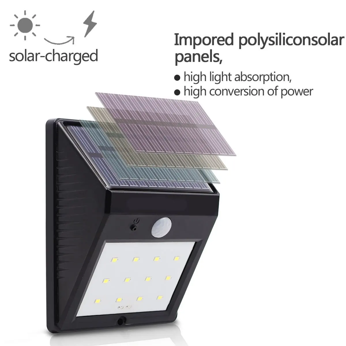Lâmpadas Solares lampada luz solar jardim levou Garantia : 1 Year