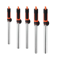 Новый 50 ~ 500 Вт аквариумный нагреватель стержень из нержавеющей стали регулируемый 17-35 градусов Цельсия для контроля температуры тепловой воды для аквариума - изображение