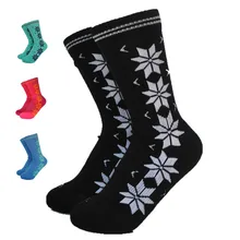 1 пара норвежские шерстяные плотные махровые термо-носки Походные Носки женские носки