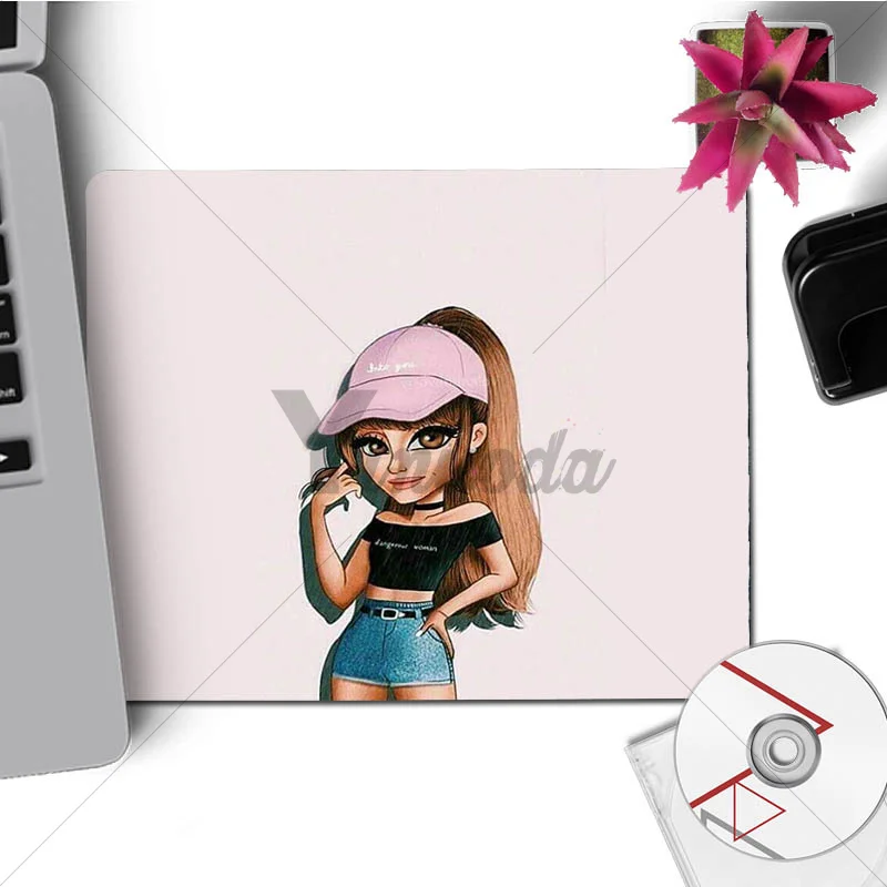 Yinuoda мой любимый Ariana Grande комфорт Мышь коврик игровой Мышь pad Размеры для 18x22 см 25x29 см резиновая Мышь коврики - Цвет: No Lock Edge18x22cm