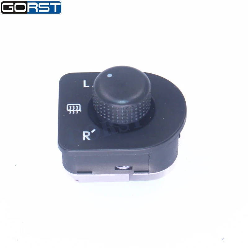Left Side Mirror Adjut Switch Knob Heat Control for VW Golf MK4 IV Beetle Bora Passat B5 1998 - 2004 1J1959565F-4