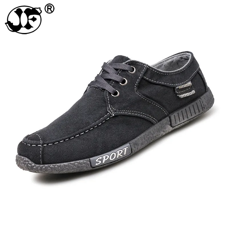 2019 Hot Sale Men Denim Leisure Shoes Teenager Boys Fashion High ...