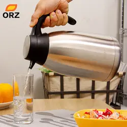 ORZ 2L нержавеющая сталь термос колба для воды кофе чай бутылка вакуум колба горячая холодная бутылка для воды термо