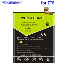 Wonkegonke 3500 мА/ч, Li3928T44P8h475371 батарея для zte лезвие A1 C880 C880U C880A C880S AXON Mini B2015 B2016 Xiaoxian3 батареи