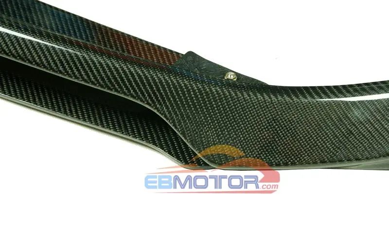 Real Carbon fiber Front Lip spoiler for Volkswagen VW GOLF 7 VII MK7 GTI Bumper 2014UP