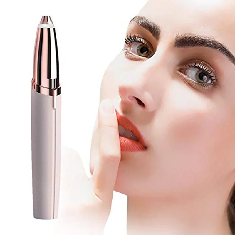 

Multifunction Lipstick Eyebrow Trimmer Face Brows Hair Remover Epilator Pen Mini Electric Shaver Painless Eye Brow Epilator